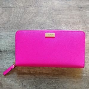 💥EUC kate spade zip around wallet💥